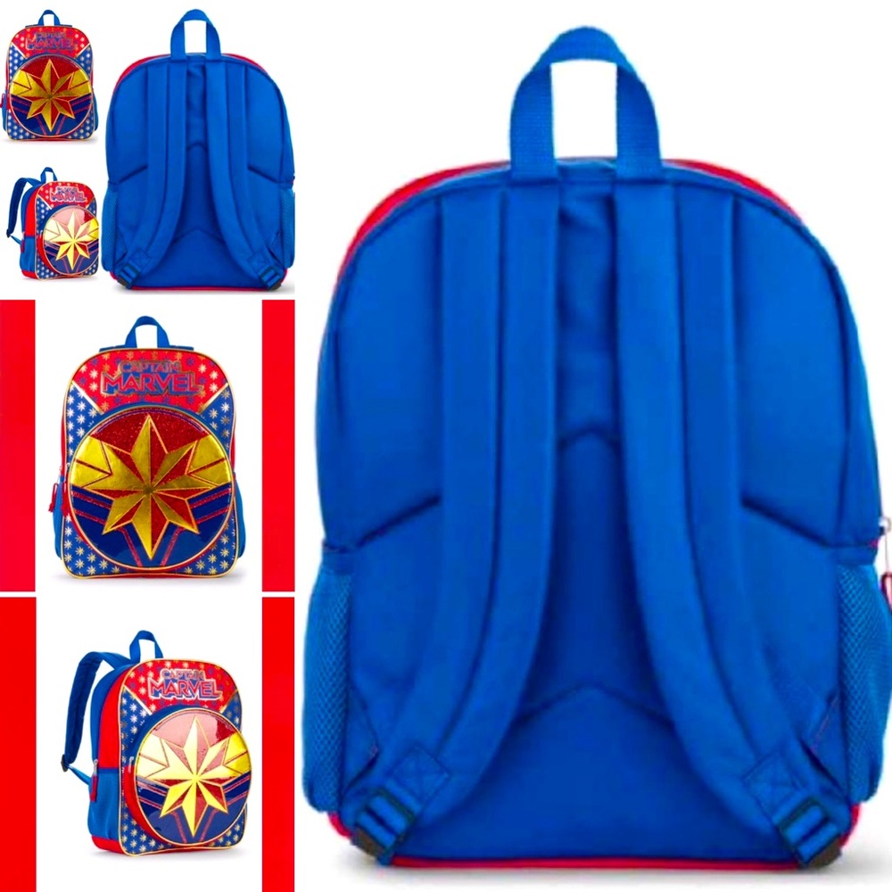 Captain Marvel Large Backpack - Picture 4 of 7